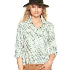 Fitted Boyfriend Button Up